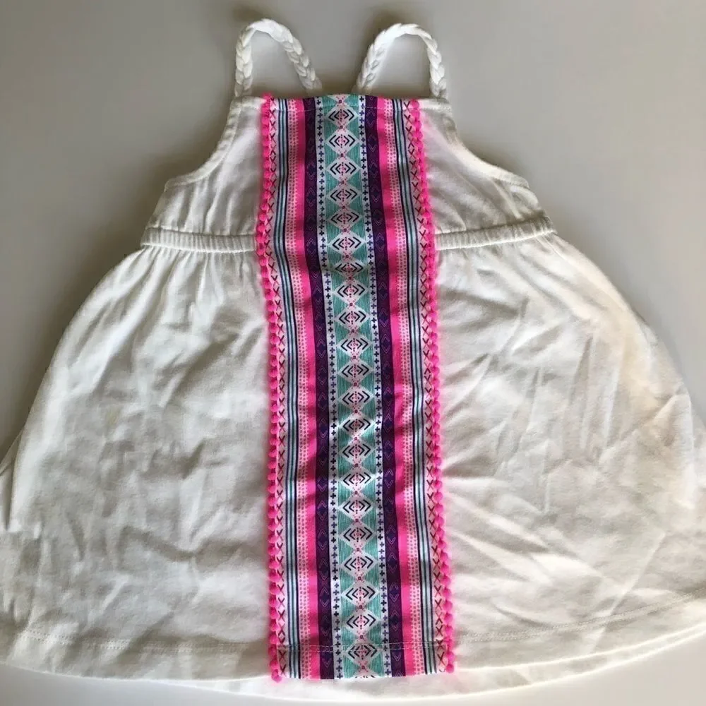 🎃SET OF 3 COTTON 12 MONTH DRESSES